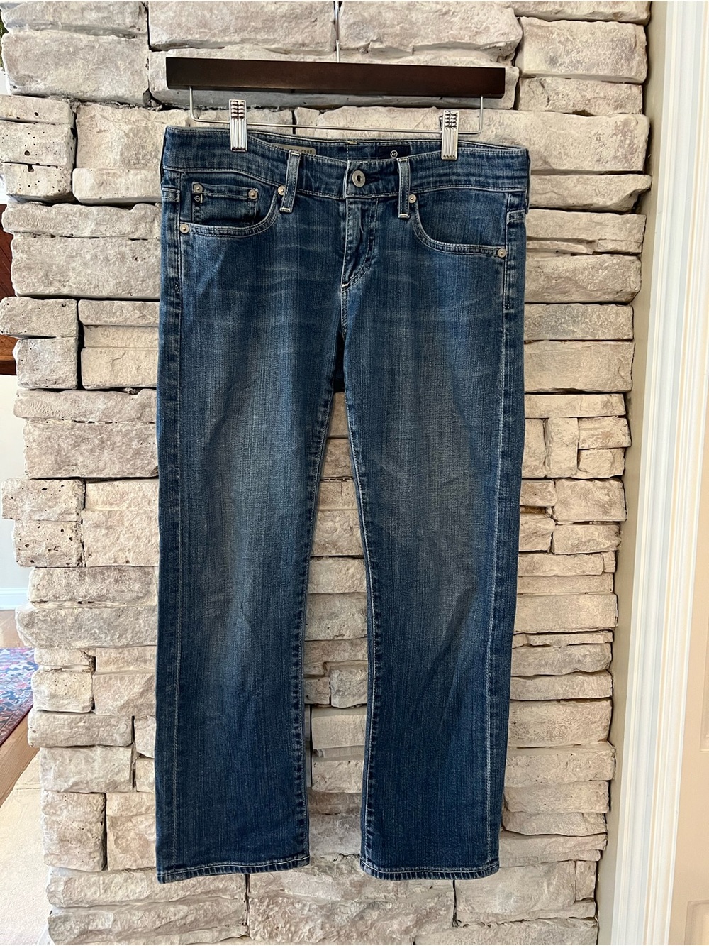AG Adriano Goldschmied The Tomboy Crop Jeans Size 27